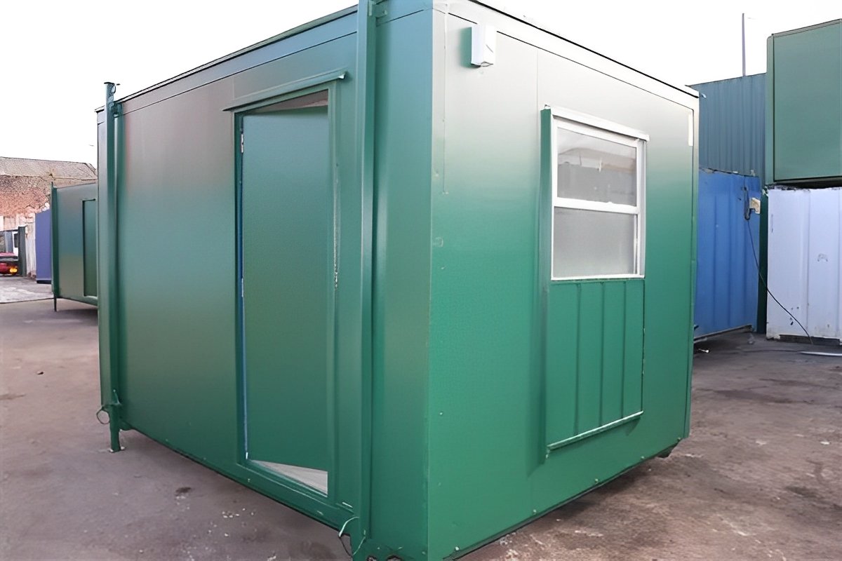 12Ft x 8Ft Steel Anti-Vandal Canteen Cabin