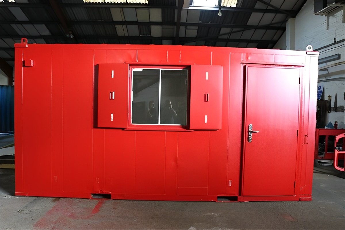 16ft x 9ft Site Office With Toilet