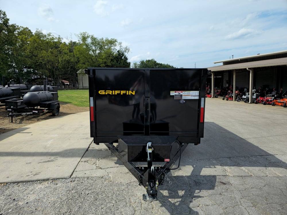 7x14 Hydraulic Dump Trailer with 4ft Sides (2) 7K Axles 14k GVWR - Image 2