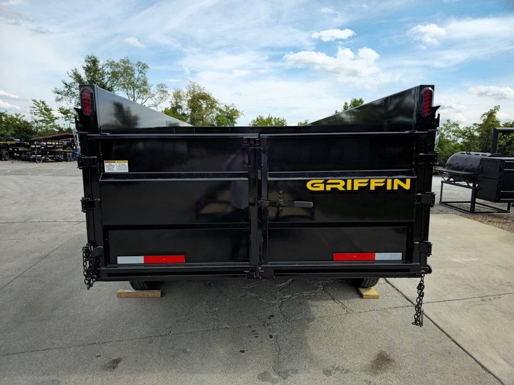 7x14 Hydraulic Dump Trailer with 4ft Sides (2) 7K Axles 14k GVWR - Image 15