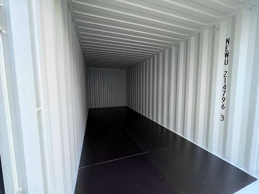 20Ft Shipping Container (One Trip) – White - Image 3