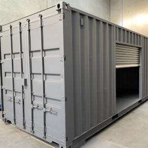 20ft x 8ft Container With Side Roll-Up Door