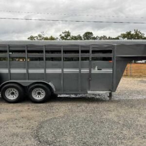 New 2025 Bee 16 GN STK Stock Trailer