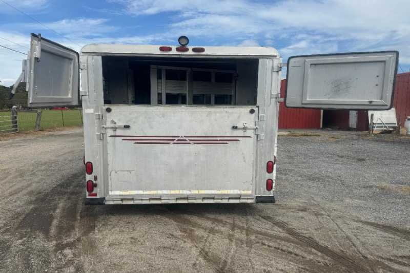 Used 1996 4 Star 8414LQ 4 Horse Trailer with 14' Short Wall - Image 8