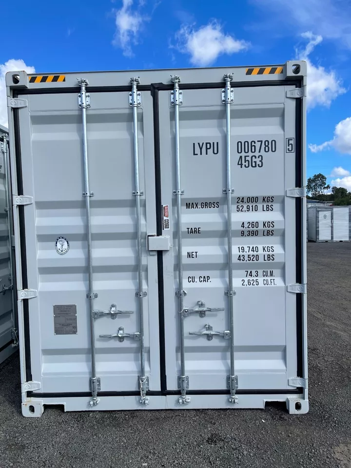 40FT High Cube Storage Shipping Container Conex w/4 Open Side Door 9.5′ Tall - Image 4