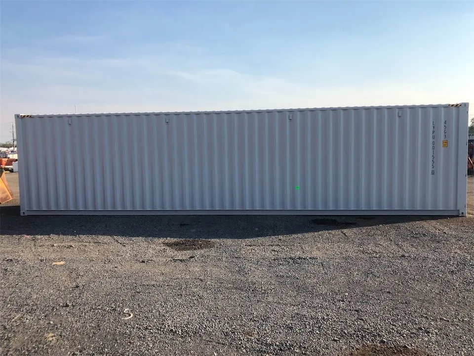 40FT High Cube Storage Shipping Container Conex w/4 Open Side Door 9.5′ Tall - Image 7