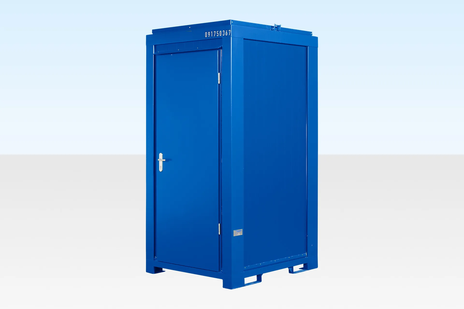 5Ft x 4Ft Single Mains Toilet (Blue) - Image 2