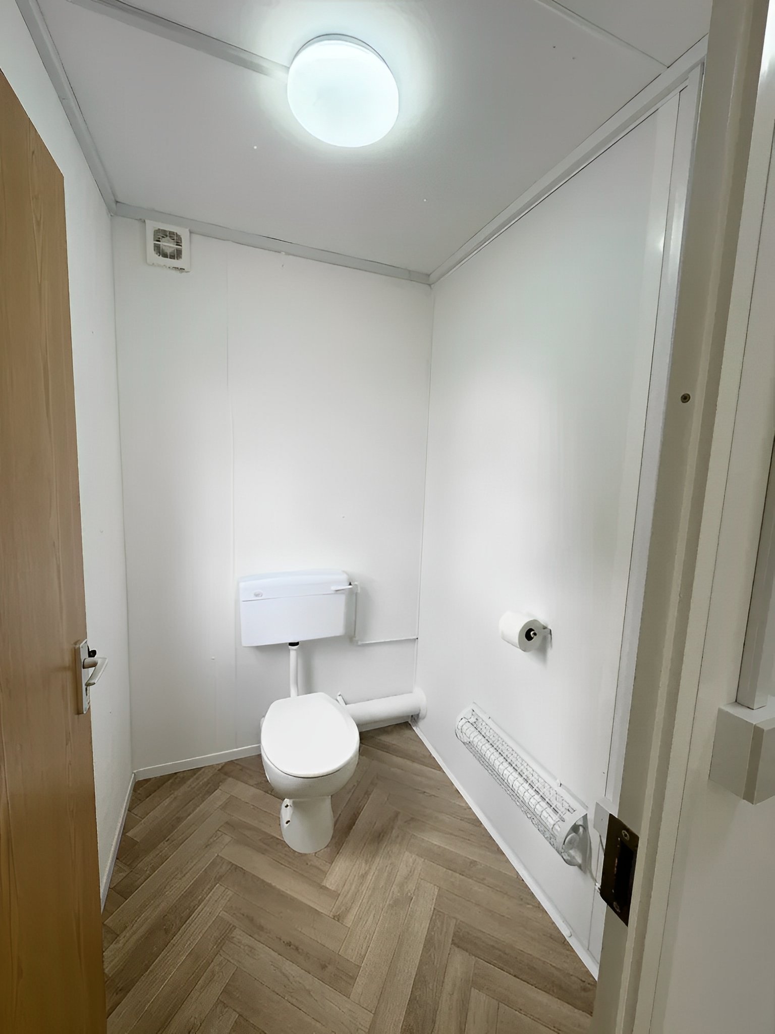 Custom 32Ft × 10ft Cabin Office + Canteen + 1+1 WC Wash Rooms Anti-Vandal - Image 9