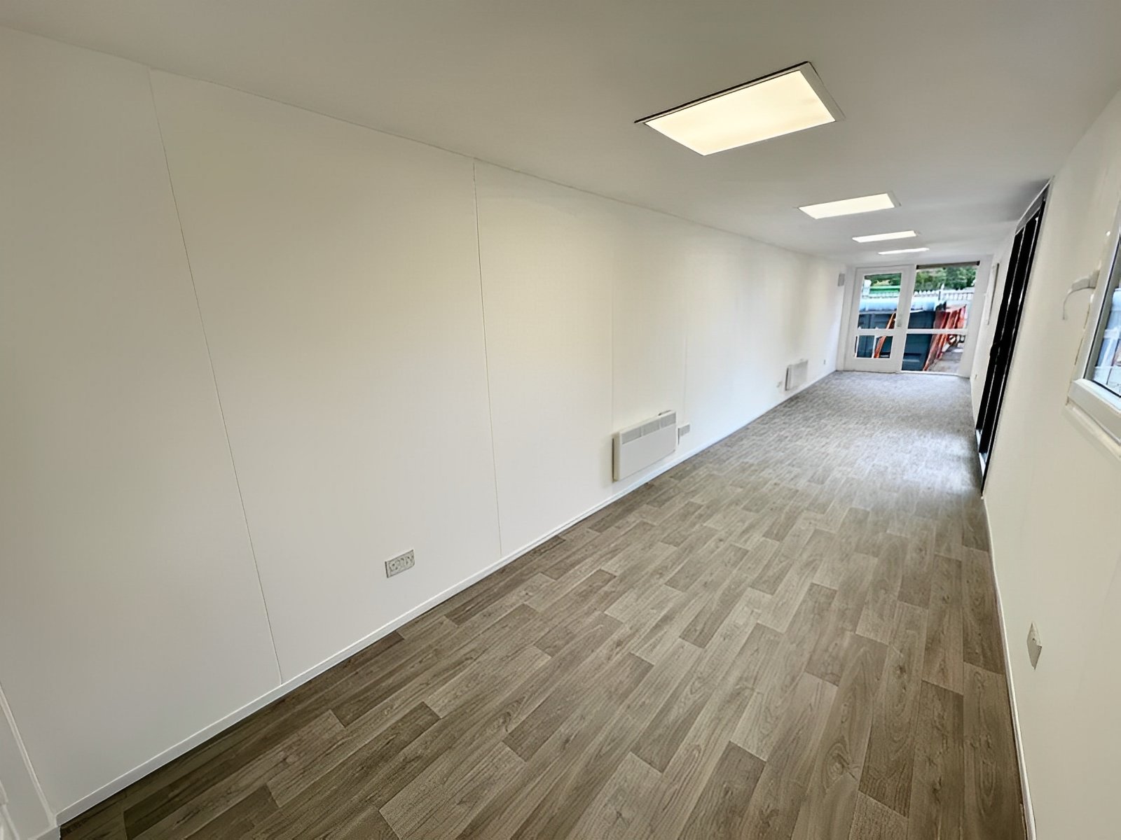 Converted 40ft Shipping Container | Open Plan Office | Portable Container Building - Image 9