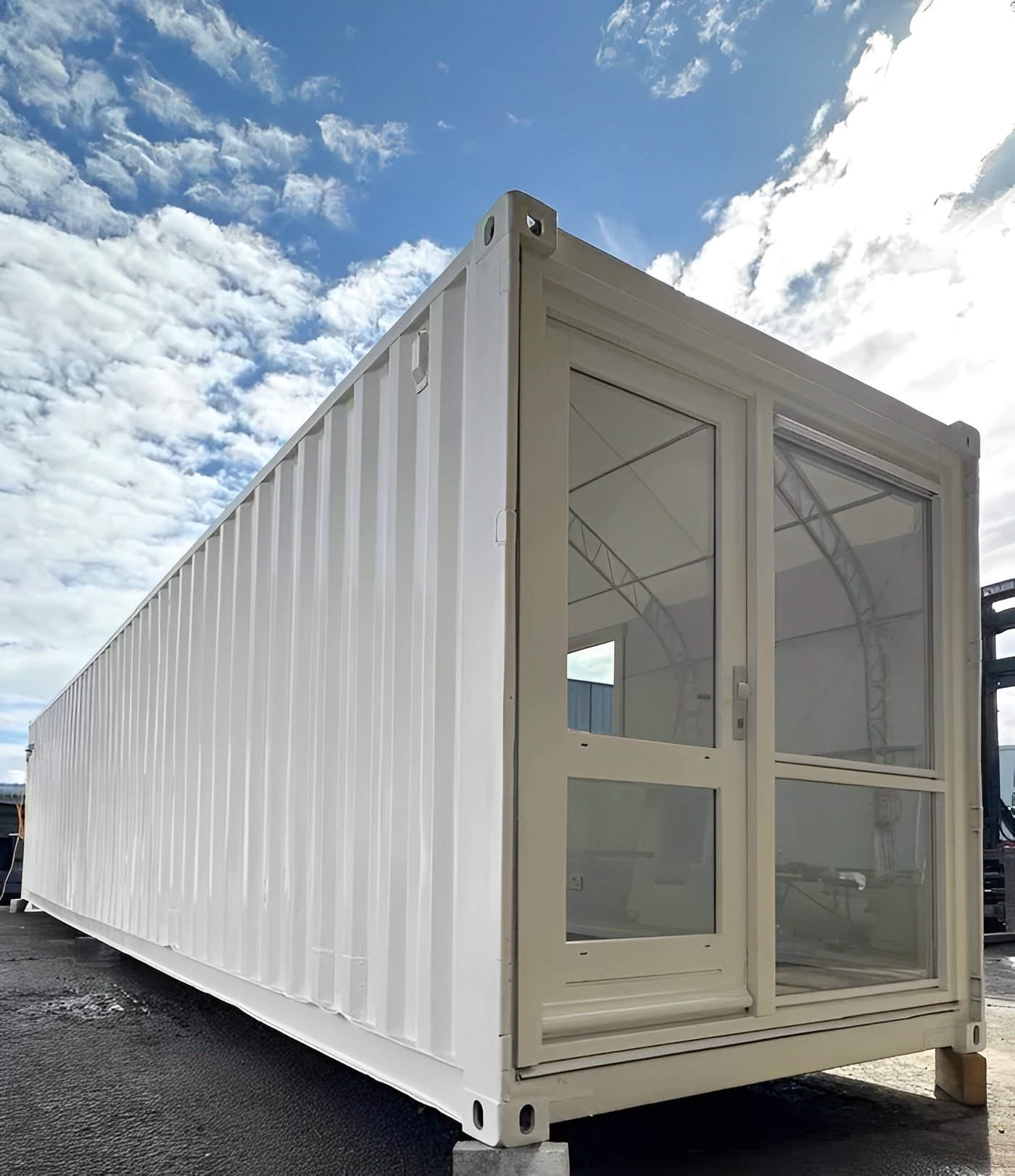 Converted 40ft Shipping Container | Open Plan Office | Portable Container Building - Image 5