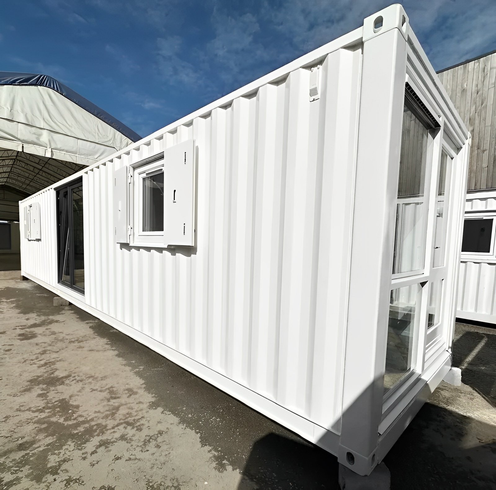 Converted 40ft Shipping Container | Open Plan Office | Portable Container Building - Image 11