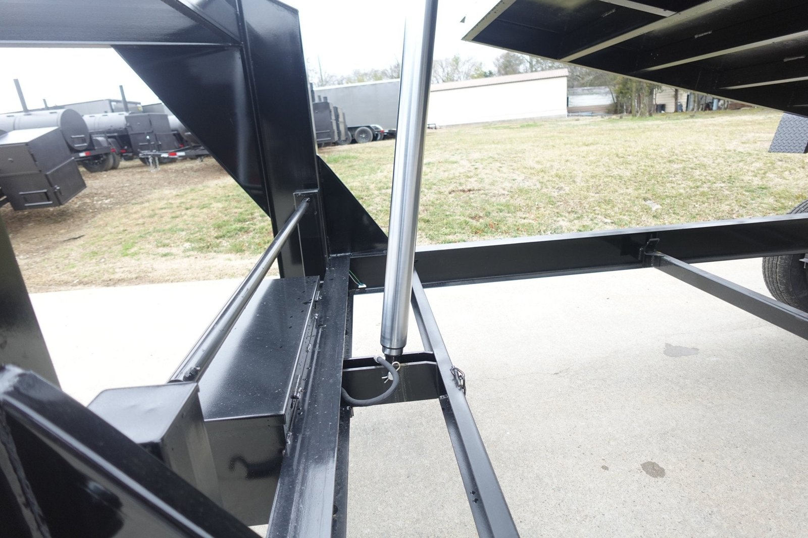 7x16 Gorilla Telescopic Gooseneck IBeam Dump Trailer 2ft Sides (2) 7K Axles - Image 16