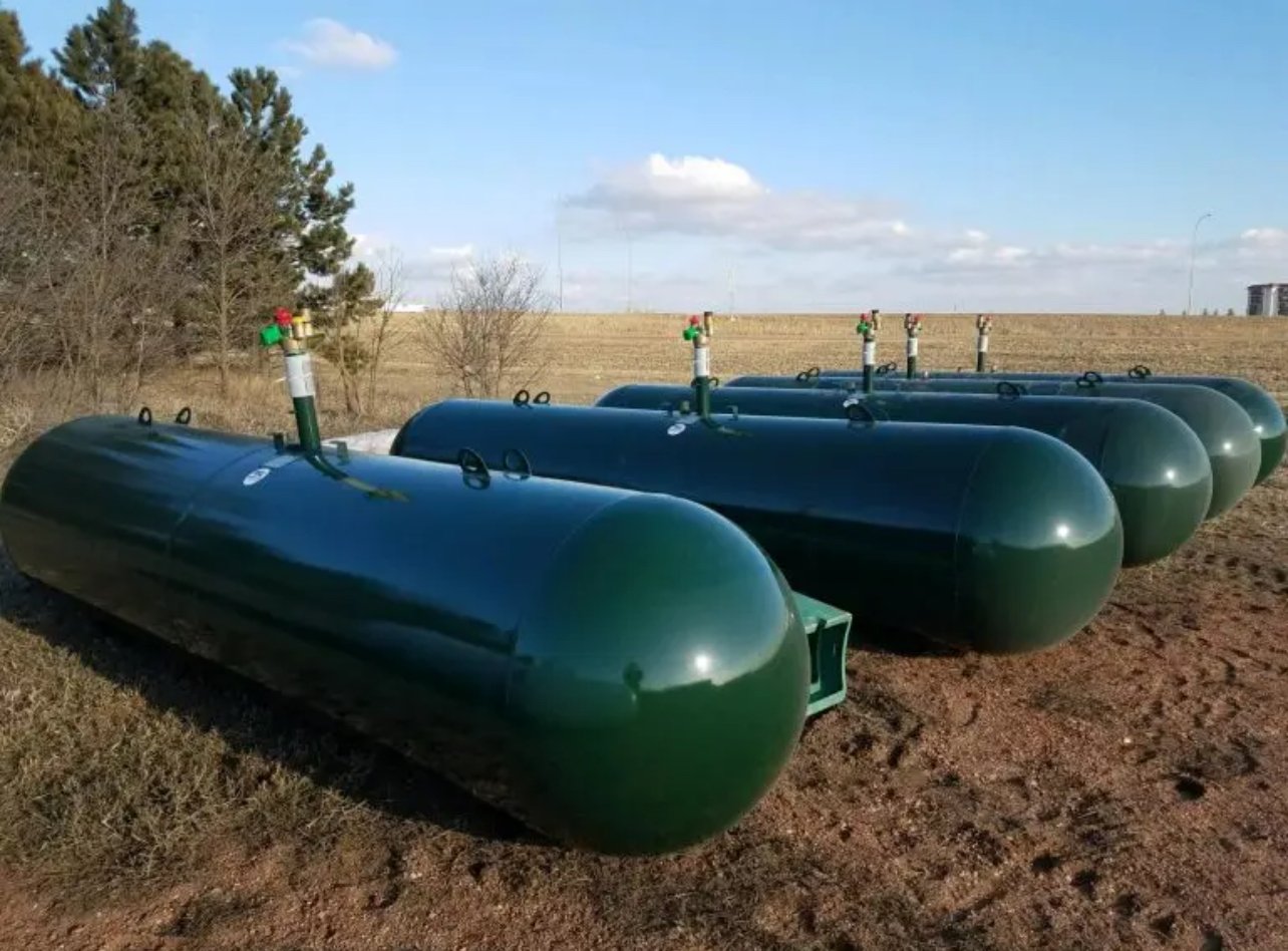 1500 Gallon Above Ground Propane Tanks ASME Propane Tank For Sale - Image 4