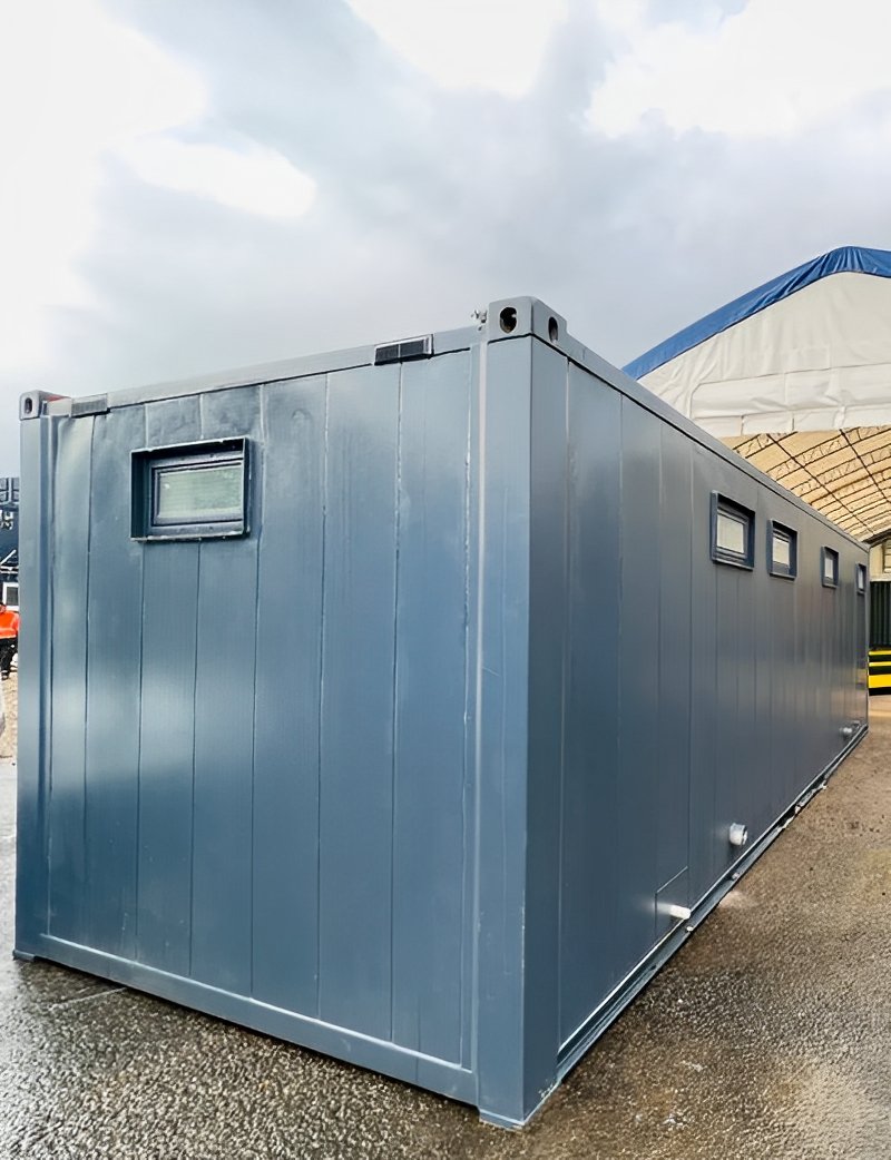 Toilet Block + Shower 24 x 9 Ft | 4 + 1 Toilet | Separate Shower Room - Image 9