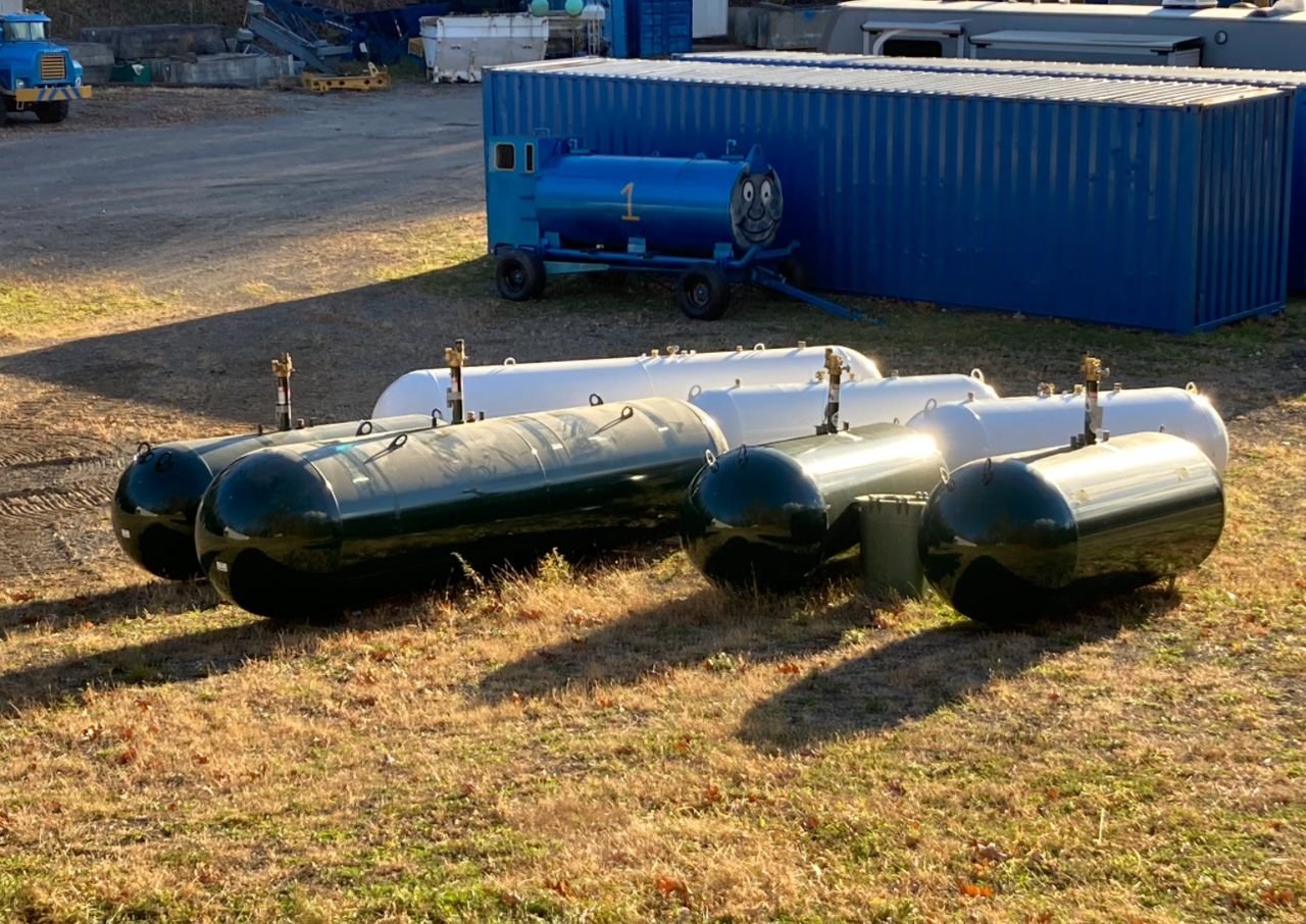 1500 Gallon Above Ground Propane Tanks ASME Propane Tank For Sale - Image 2