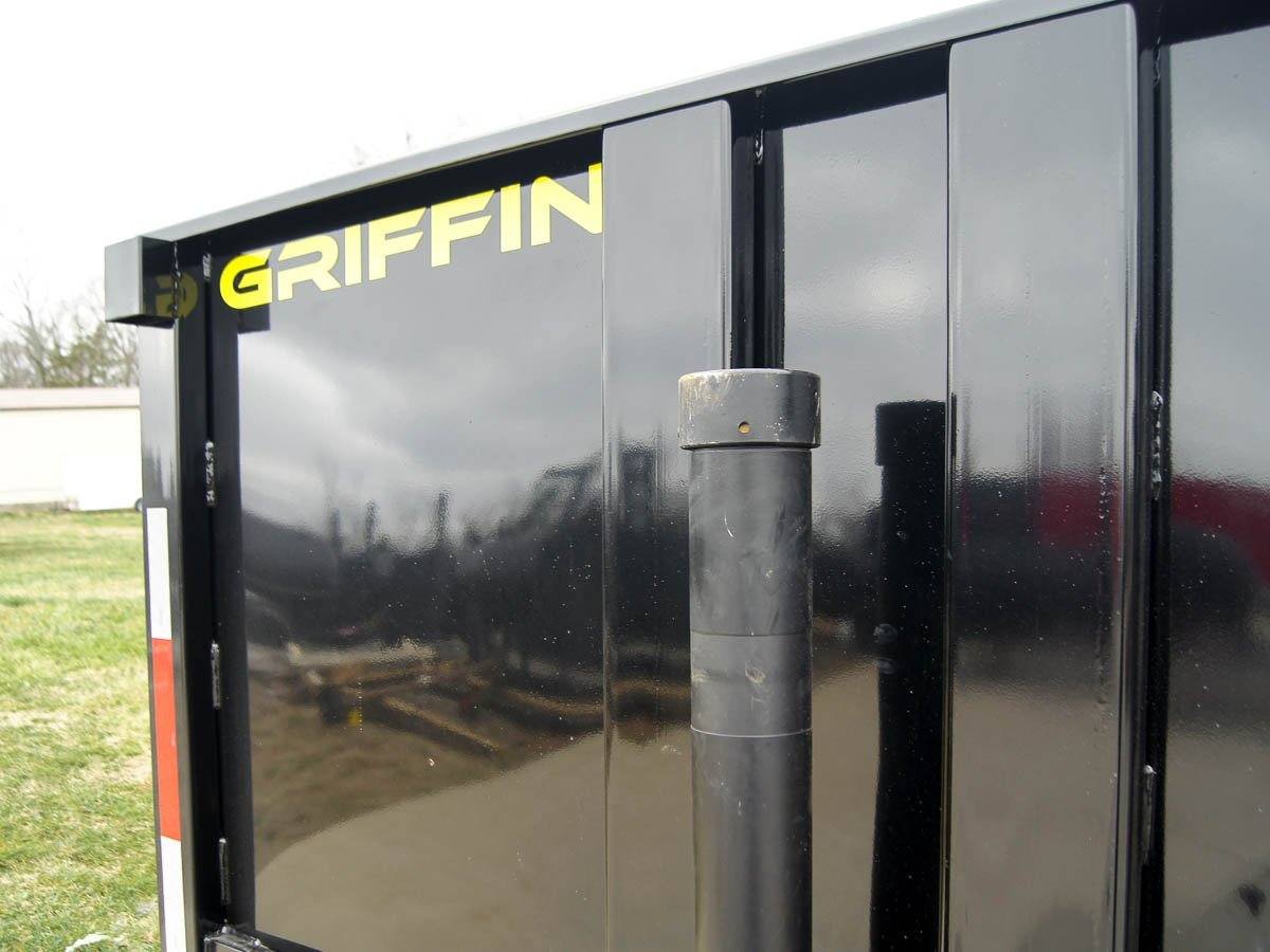 7x16 Telescopic Dump Trailer with 3ft Sides Powder Coated (2) 7K Axles GVWR 14k - Image 11