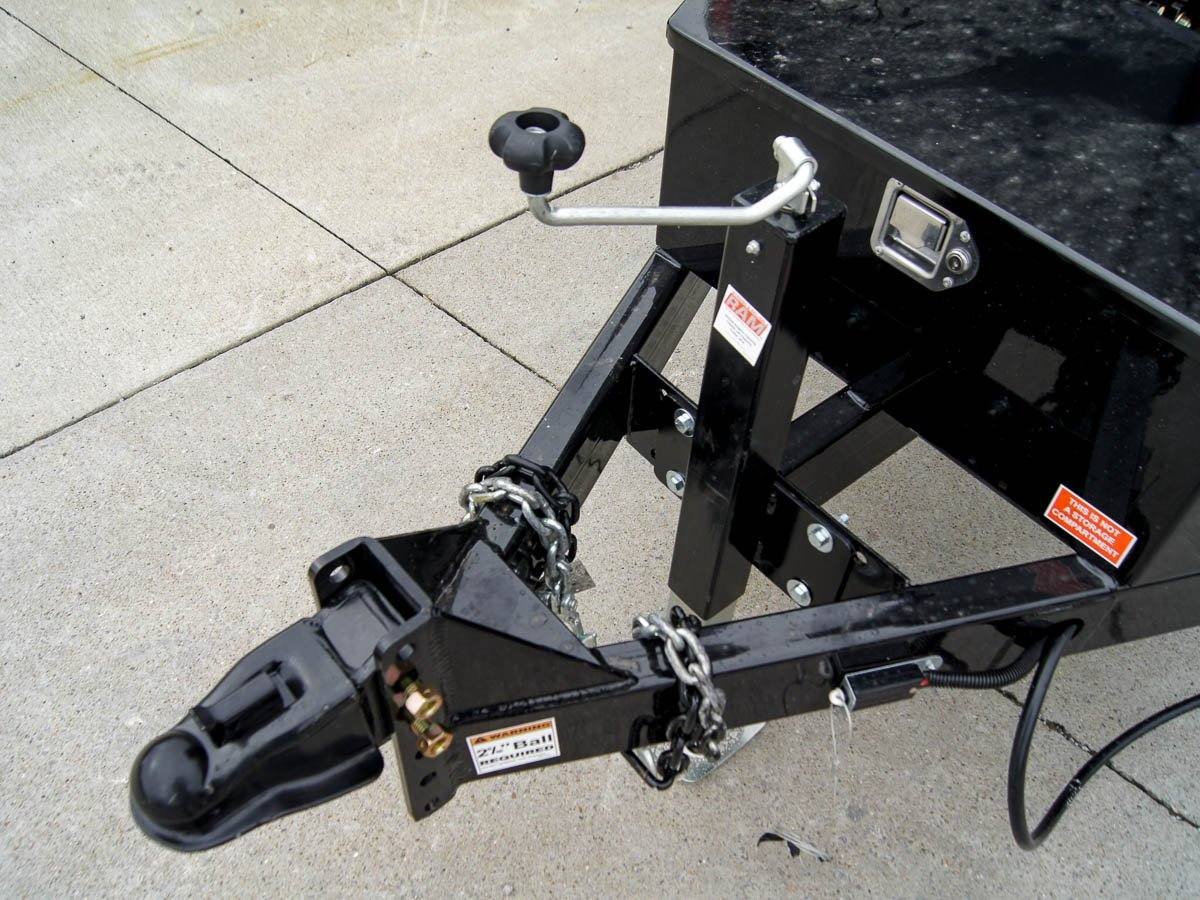 7x16 Telescopic Dump Trailer with 3ft Sides Powder Coated (2) 7K Axles GVWR 14k - Image 13