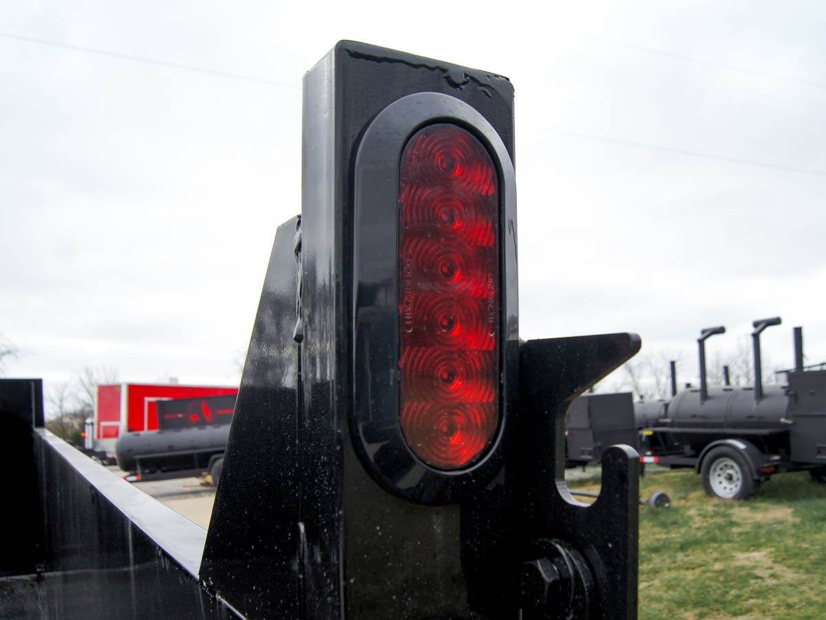 7x16 Telescopic Dump Trailer with 3ft Sides Powder Coated (2) 7K Axles GVWR 14k - Image 19