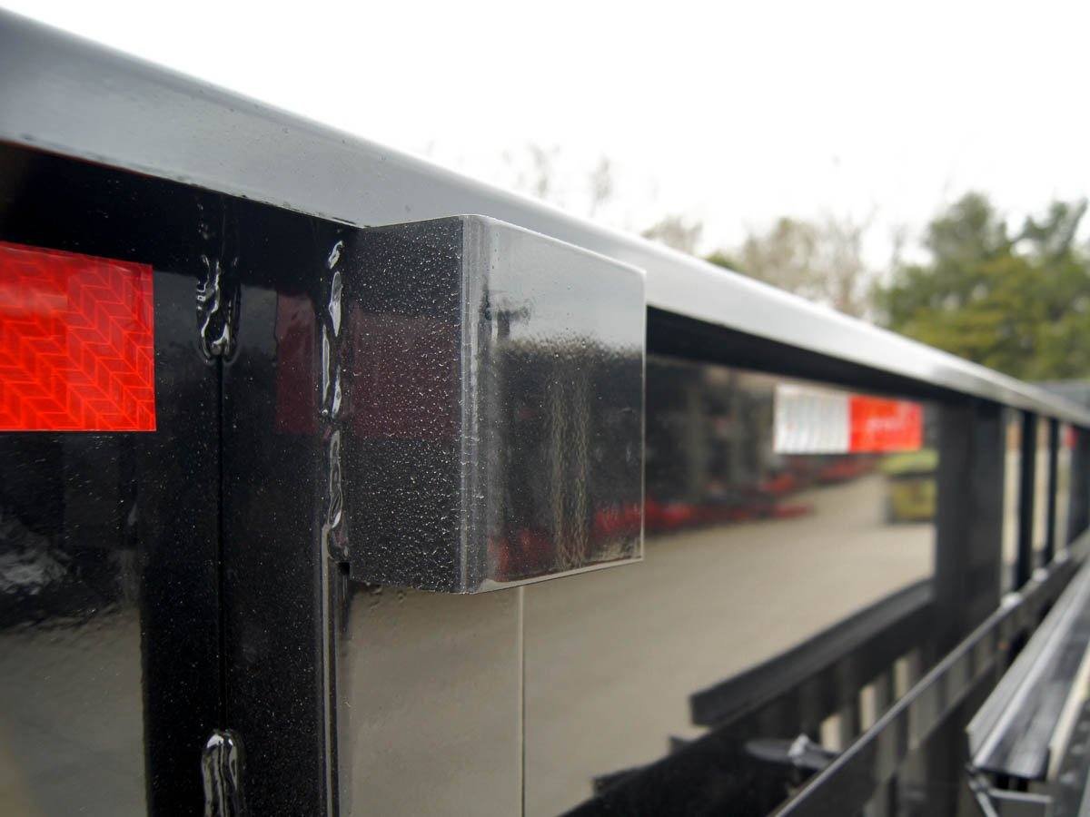 7x16 Telescopic Dump Trailer with 3ft Sides Powder Coated (2) 7K Axles GVWR 14k - Image 21