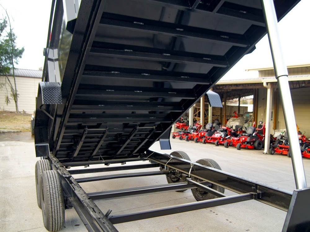 7x16 Gorilla Telescopic IBeam Dump Trailer with 3ft Sides (2) 7K Axles 14k GVWR - Image 16