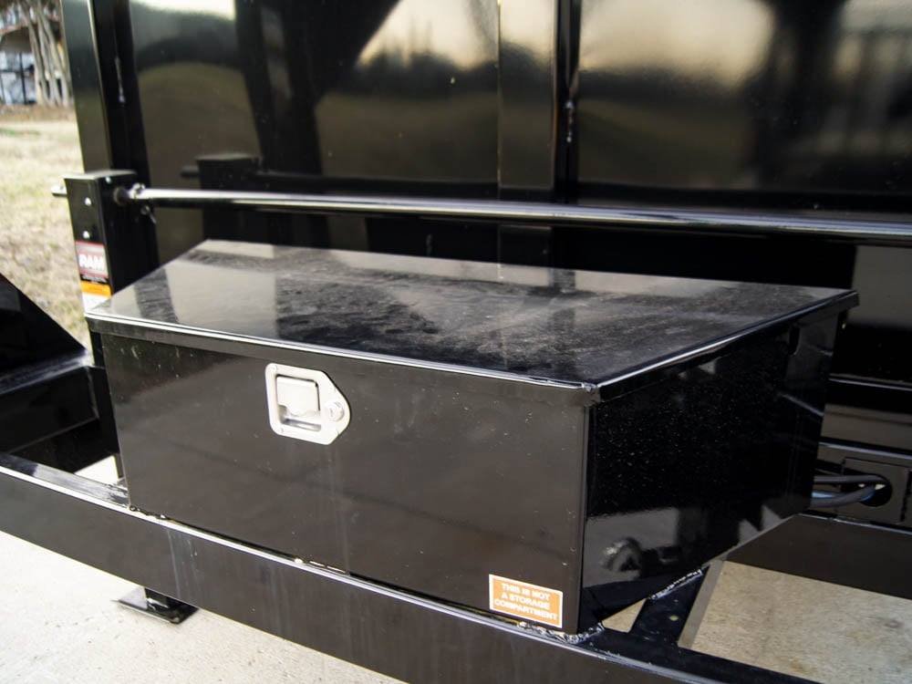 7x14 Gooseneck Hydraulic Dump Trailer with 4ft Side (2) 7K Axles - Image 11