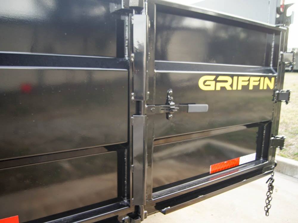 7x14 Gooseneck Hydraulic Dump Trailer with 4ft Side (2) 7K Axles - Image 15