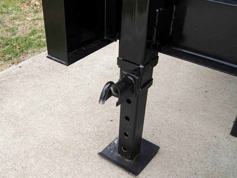 7x16 Gorilla Telescopic Gooseneck IBeam Dump Trailer 3ft Sides (2) 7K Axles - Image 15