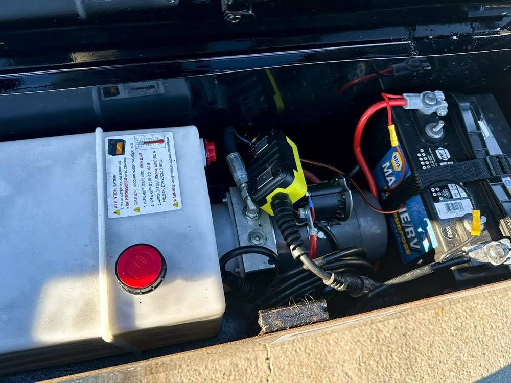 7x14 Gorilla Telescopic Gooseneck IBeam Dump Trailer 3ft Sides (2) 7K Axles - Image 20